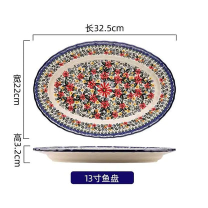 Polish Bowl and Plate Ceramic Tableware