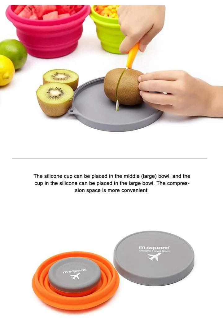 Multifunctional Collapsible Silicone Cup and Containe